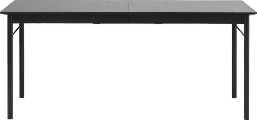 24Designs Silvan Uitschuifbare Eettafel L180-280 X B95 X H75 Cm Eiken Zwart