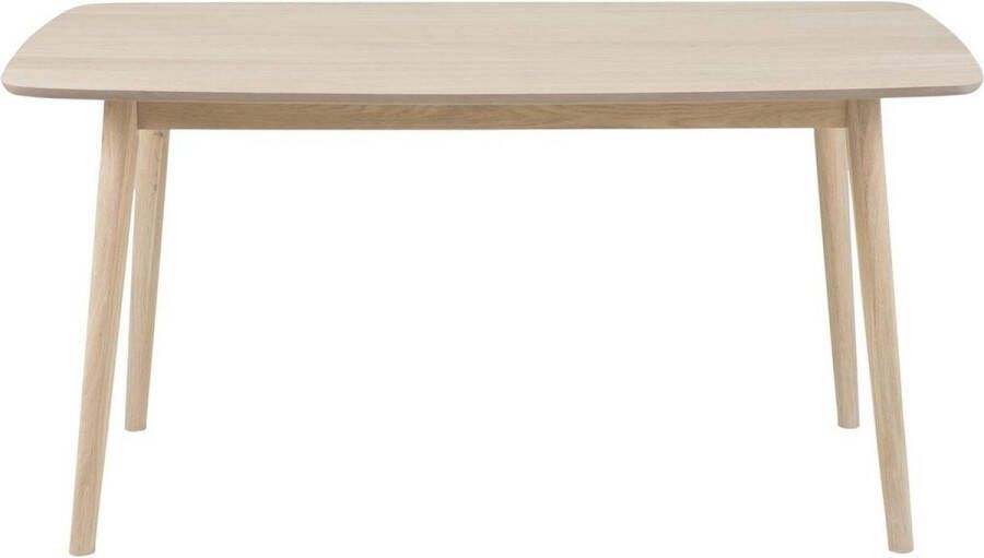 24Designs Tafel Sapporo L150 X B80 X H75.5 Eiken White Wash