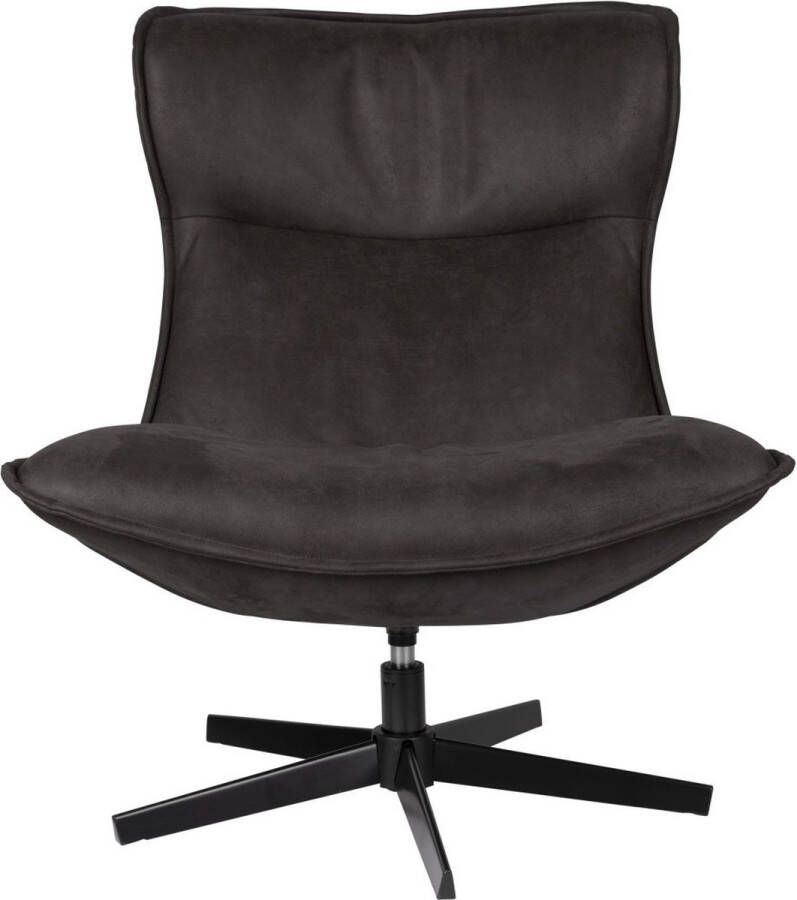 24Designs Wessel Draaibare Fauteuil Antraciet