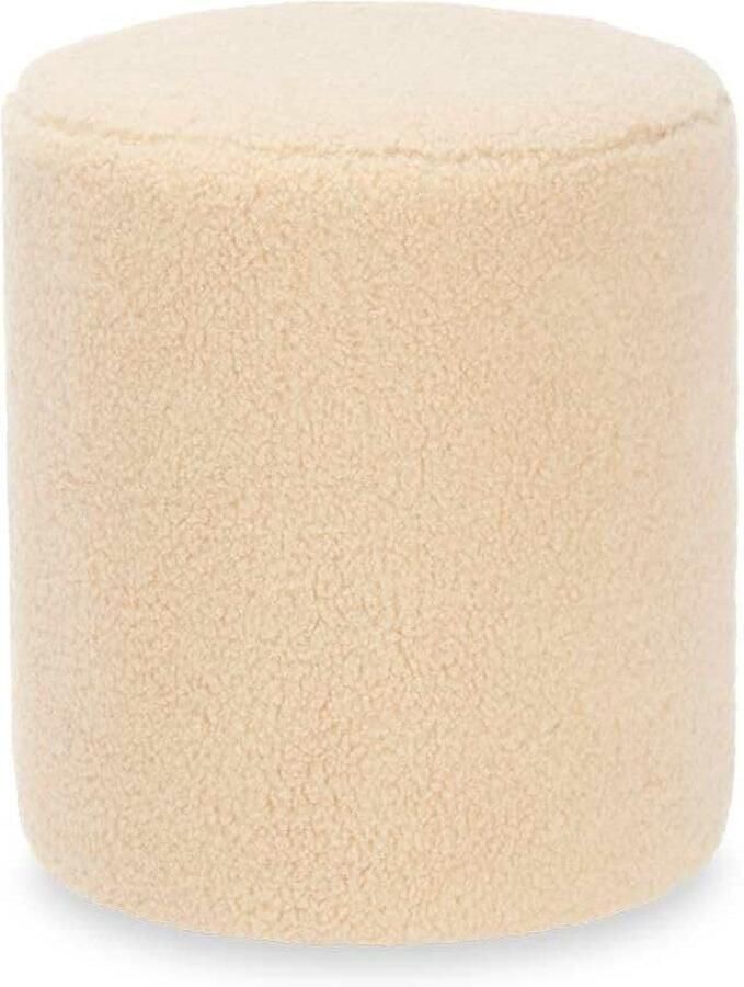 3892 Poef Beige 32 x 36 x 32 cm