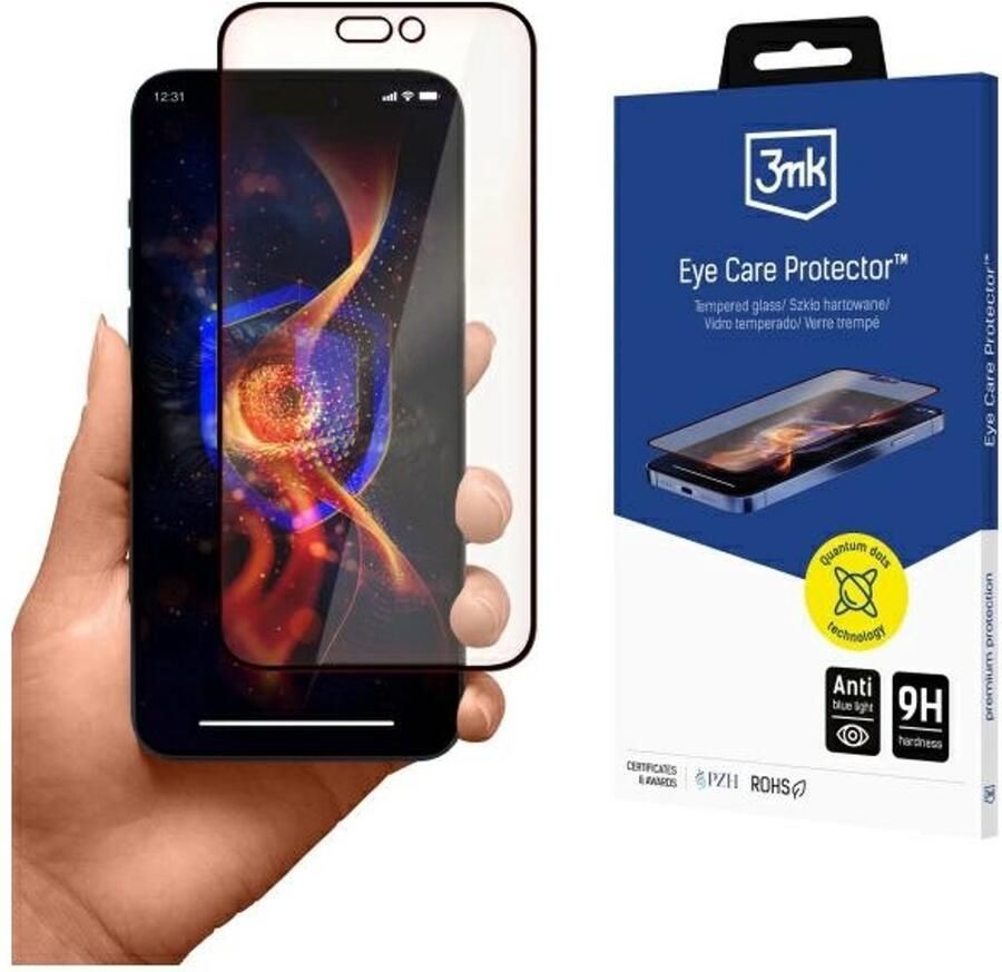 3mk Oogbeschermer Voor Iphone 16 Pro Max 6.9 Gehard Glas Met 9H Bescherming