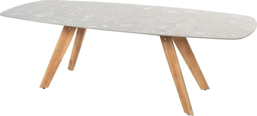 4-Seasons Outdoor 4 Seasons Montana tuintafel teakhout deens ovaal 240x103 cm