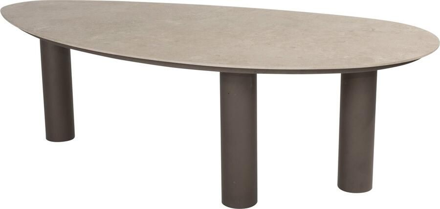 4 Seasons Outdoor Arizona dining tuintafel 240x130xH75 cm keramiek kiezelvorm