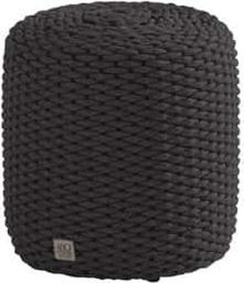 4 Seasons Outdoor Jasmine poef Ø40x42 cm antraciet