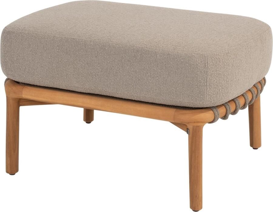 4 Seasons Outdoor Nora voetenbank teak