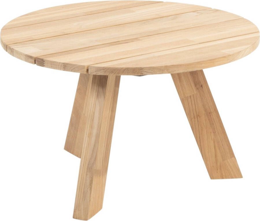 4 Seasons Outdoor Cosmic loungetafel Ø65 cm antractiet teak