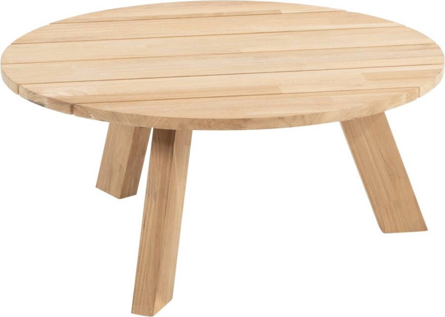 4 Seasons Outdoor Cosmic lounge tuintafel 78x35 cm rond teak