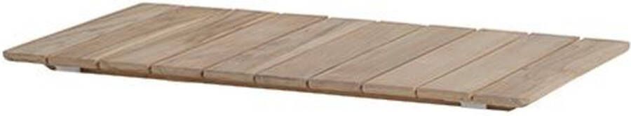 4SO Cricket coffeetable teak top 120 x 70 cm