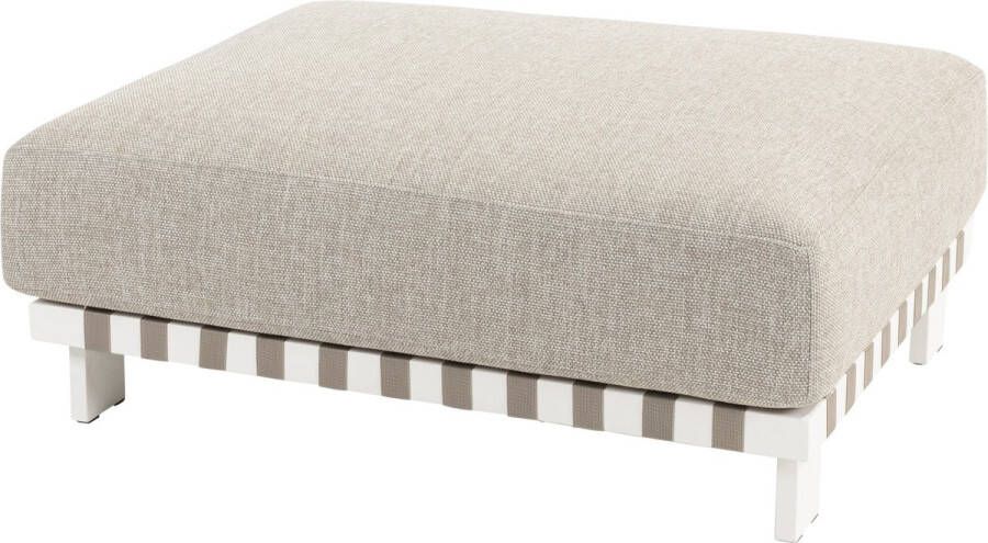 4 Seasons Outdoor Paloma modular loungetafel wit aluminium