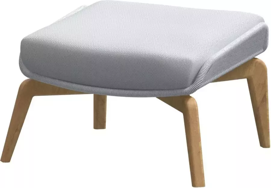 4 Seasons Outdoor Carthago teak voetenbank incl. kussen