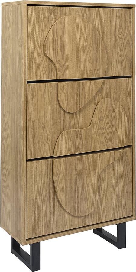 4Goodz Schoenenkast Calypso 40x60x115 cm 12-18 paar bruin