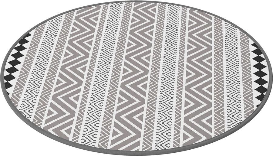 4Goodz Waterbestendig Rond Buitenkleed met Draagtas Ø180 cm