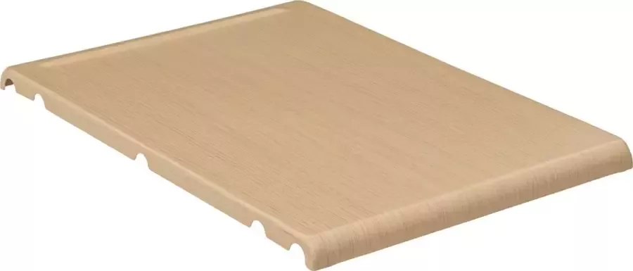 4Goodz set 2st planken tbv kledingrek verstelbaar bruin