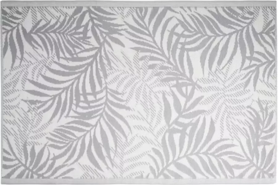4goodz Vloerkleed Outdoor Buitenkleed Tropical 120x180 cm Grijs