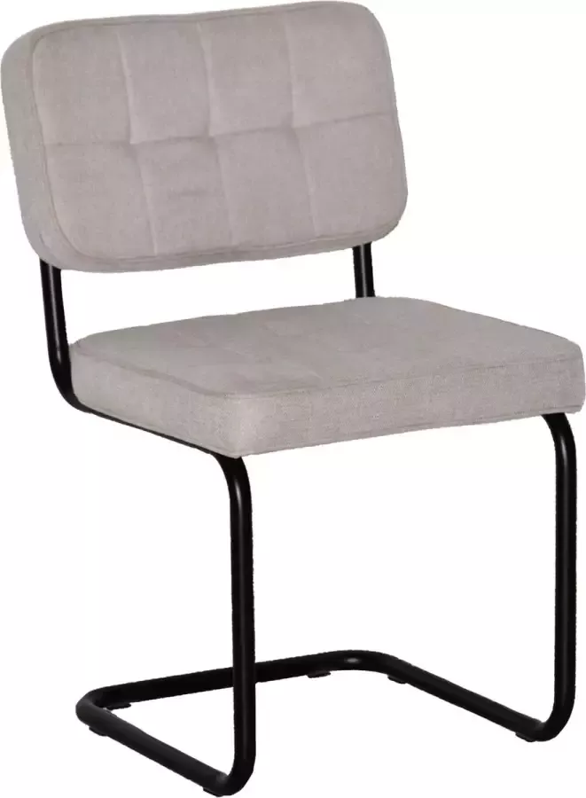 4udesigned Eetkamerstoel Jack Geweven Stof Beige