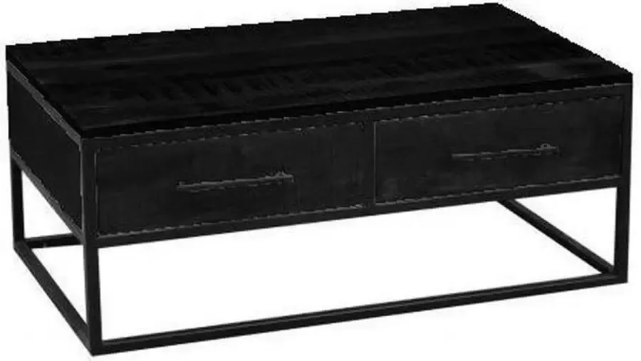 4udesigned Showroommodel zelf afhalen! Salontafel D'Angelo 4 lades Zwart