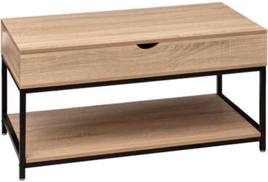 5Five Aliaj Salontafel 95x50x51cm In hoogte verstelbaar Beige