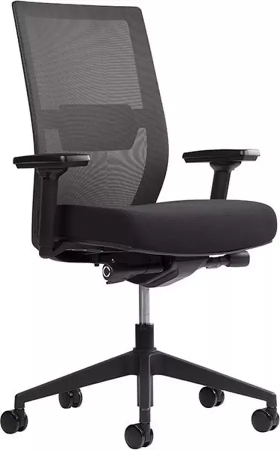 Active2work Ergonomische Bureaustoel C02 Zwart Mesh EN-1335