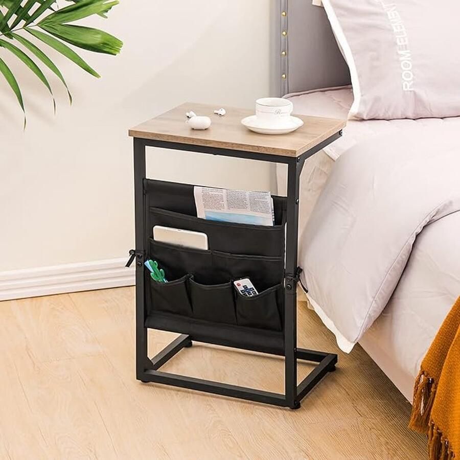 Aa Side Table for Sofa nachtkastje frame van st l voor woonkamer kantoor sl pkamer ‎2.9 x 3.9 x 5.9 cm Set of 2