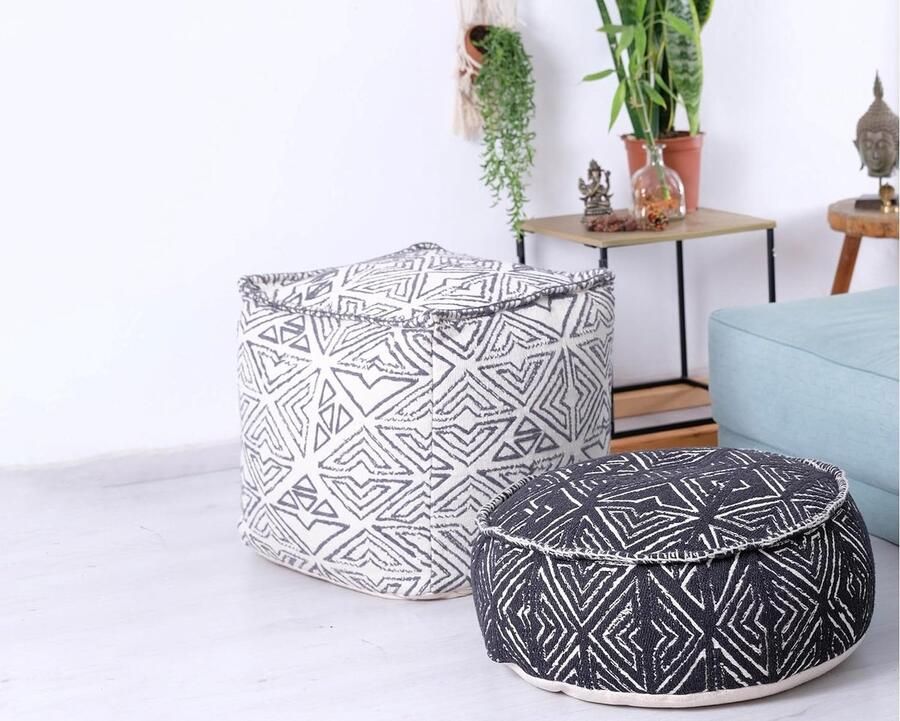 Aa Voetenbankje poef Ottom nse voetsteun modern voor in huis woonkamer sl pkamer poef Cube Cover 20