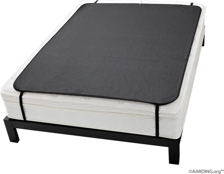 AARDING ™ slaapmat smat 2 personen 136x180cm premium kwaliteit (incl. 5m kabel en adapter) Hooggeleidend ™ carbonleder eenpersoonsbed en tweepersoonsbed