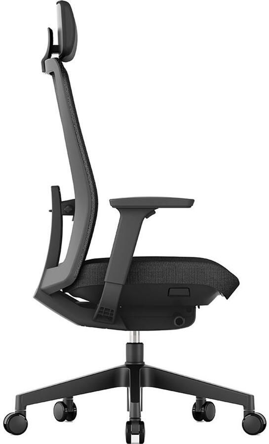 ABC Kantoormeubelen Axion Ergonomische Bureaustoel met Mesh Grijs