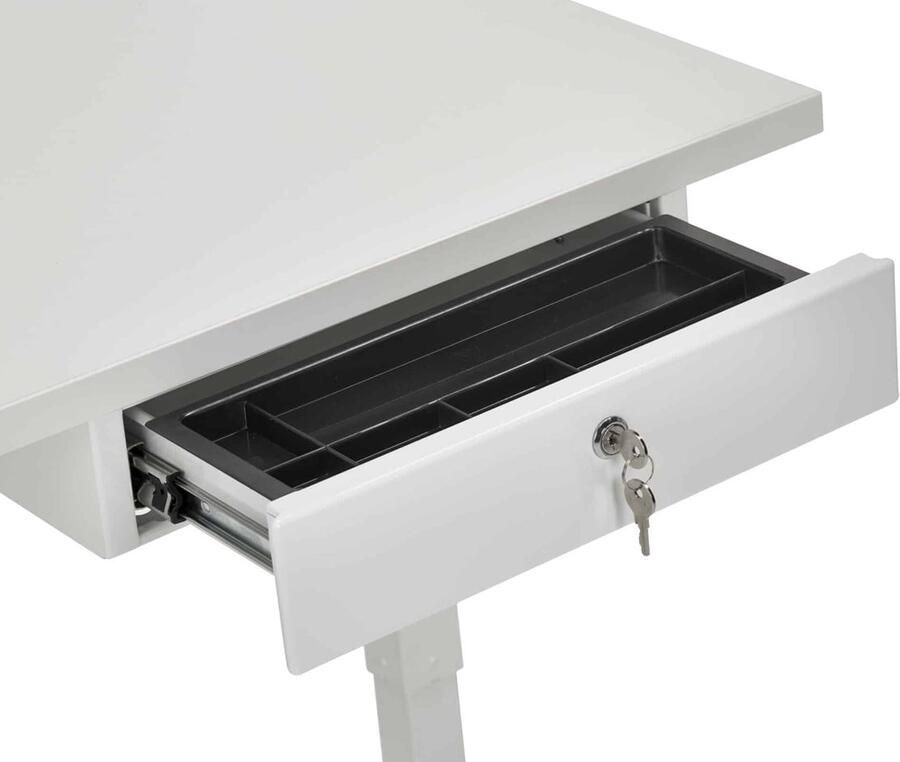 ABC Kantoormeubelen Persoonlijke lade of pennenlade Wit