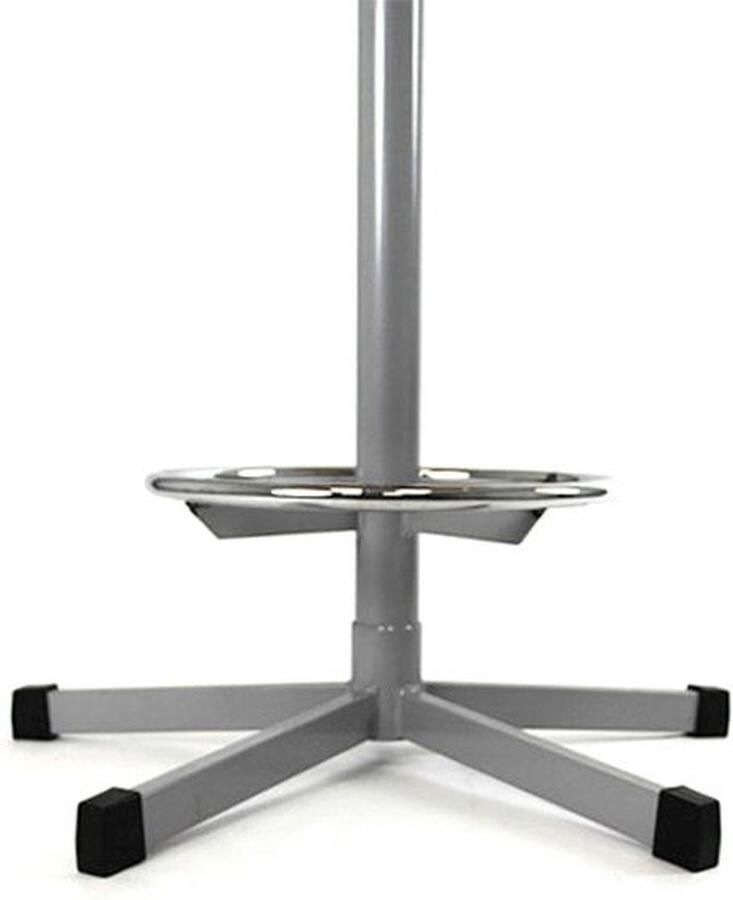 ABC Kantoormeubelen Statafel Ecoro rond 80CM bladkleur Lichtgrijs framekleur Licht grijs (Ral 7035)