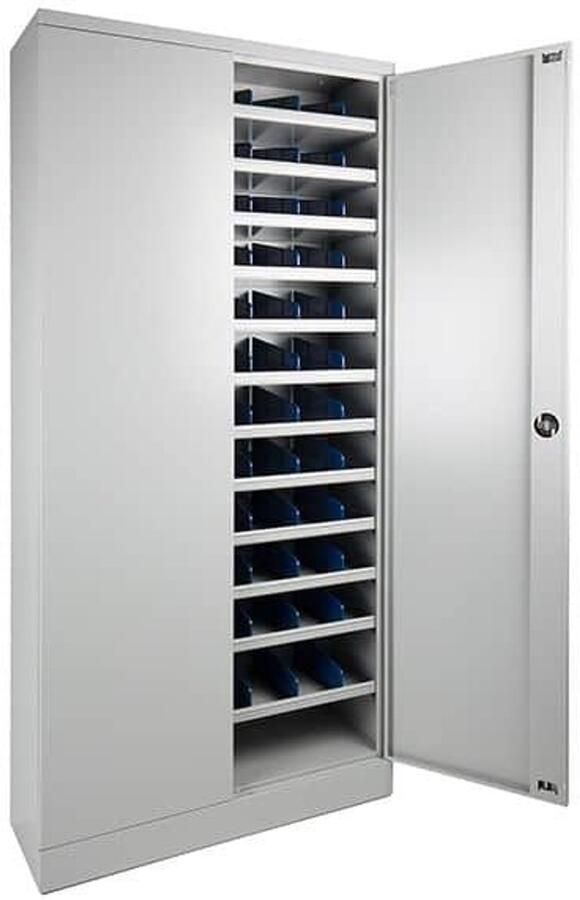 ABC Kantoormeubelen Vakkenkast met draaideur diep 35cm