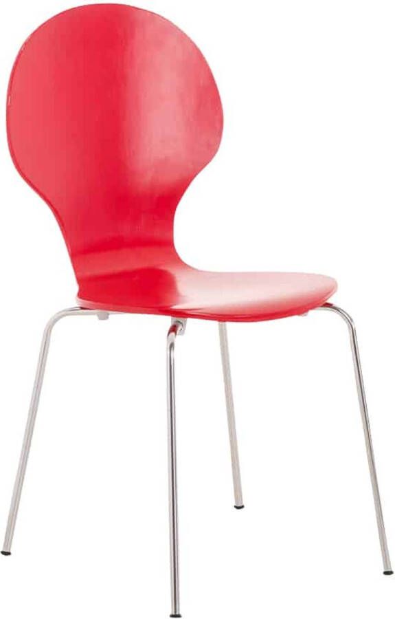 ABC Kantoormeubelen Kantinestoel vlinderstoel Maas Bruin