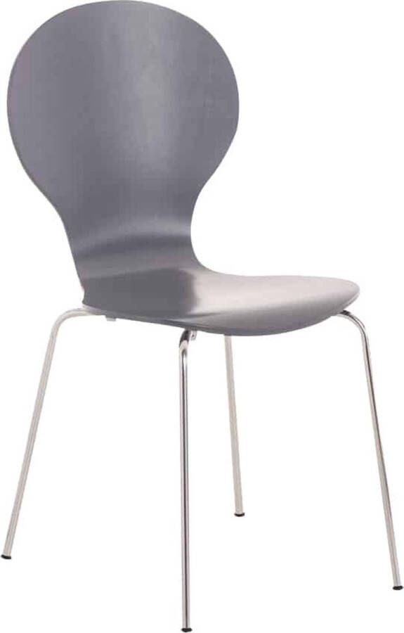 ABC Kantoormeubelen kantinestoel vlinderstoel maas lichtblauw