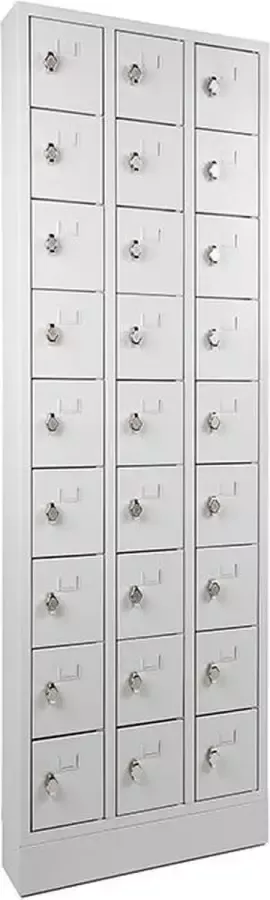 ABC Kantoormeubelen lockerkast in 27-vaks met opening voor hangoogsluiting (zonder hangslot geleverd) - Foto 2