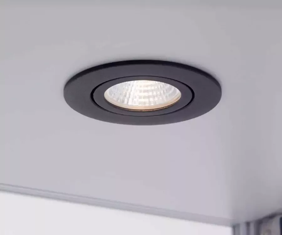 ABC Kantoormeubelen Vitrinekast 184x40x40cm haaks zwart profiel met glazen top zonder verlichting - Foto 2