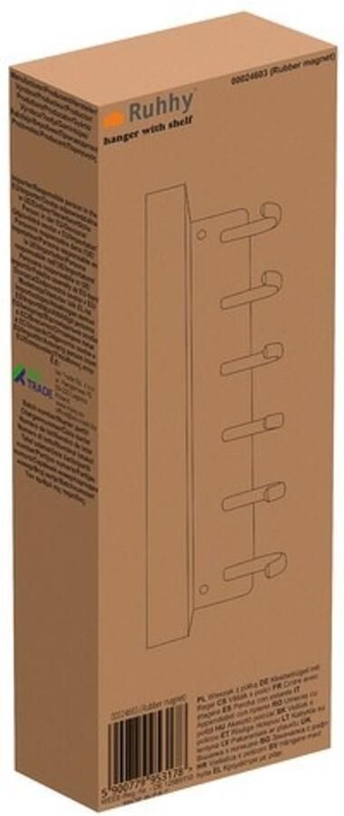 ABC-Led Magnetisch Kapstok- Zwart 24 5 cm - Foto 2