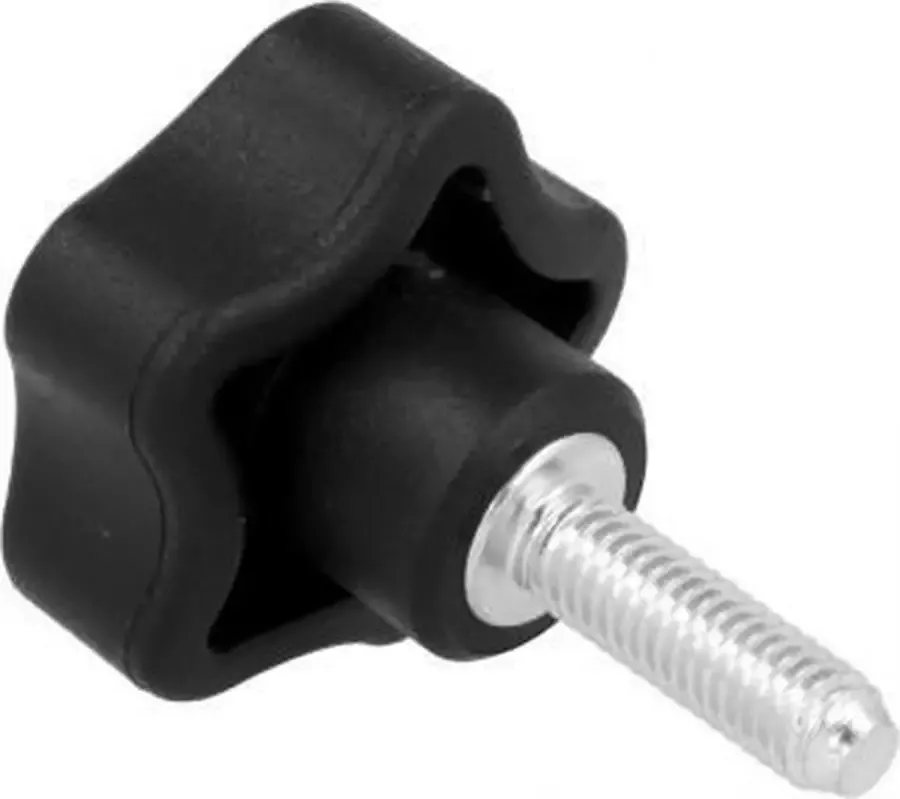 ABC-Led M8 x 16 draadeind met sterknop diameter 40mm