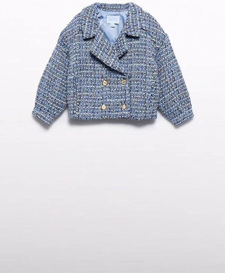 Abel & Lula winter jasje meisjes licht blauw