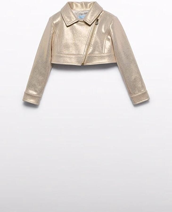 Abel & Lula Zomer biker jasje meisjes goud