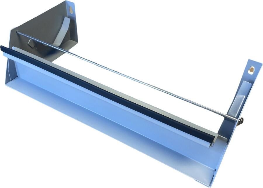 Abena Vershoudfolie dispenser RVS breedte 45 cm met snijrand Inhoud: 1 stuks