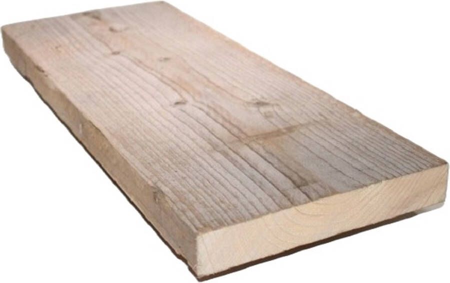 absteigerhout Steigerhouten plank Steigerplank 50cm (2x geschuurd) Steigerhout Wandplank Steigerplanken Landelijk Industrieel Loft Hout