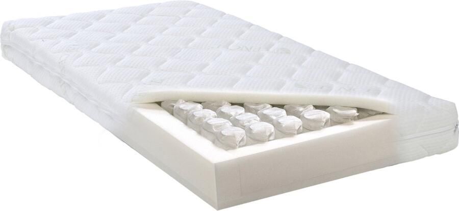 ABZ Micropocket Junior matras 120 200 14 cm Matras Micorpocketveren Ergonomisch 7 zones gerold