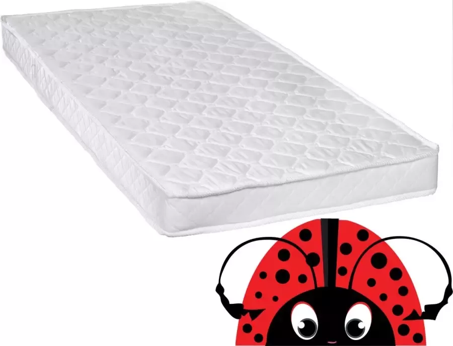 ABZ Lieveheersbeestje Bedlade Matras 90x190 cm. 90 190