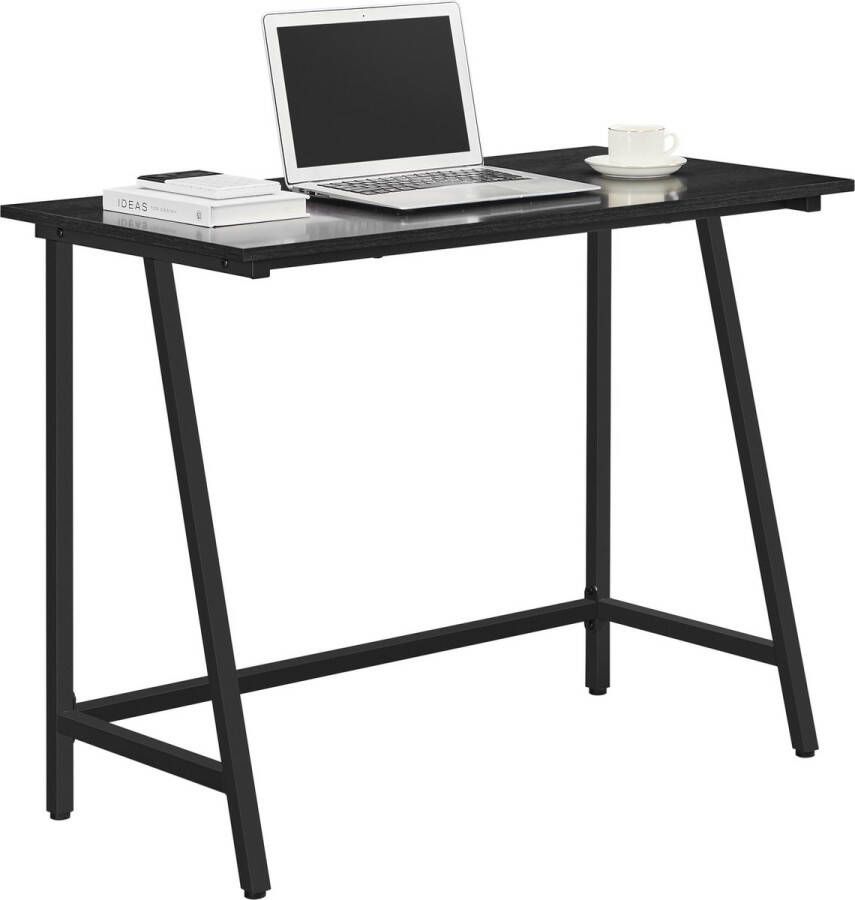 ACAZA Bureau Computertafel Zwart 100 x 50 x 75 cm (B x D x H) Computer Tafel Game Bureau Zwart