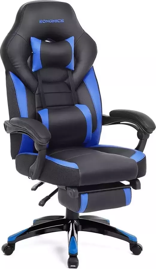 Acaza Ergonomische gamingstoel Gaming Chair met Verstelbare Hoofdsteun
