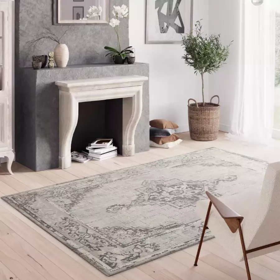 Acaza Vloerkleed Vintage Tapijt 160 cm breed x 230 cm lang