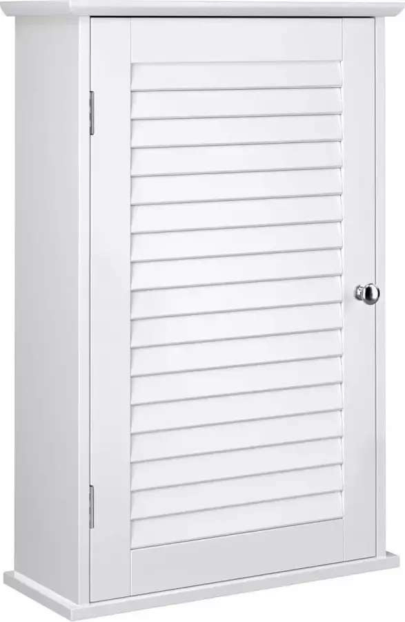 Acaza Wandkast badkamerkastje medicijnkastje voor badkamer en toilet wit