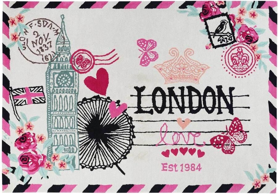 Accessorize Metropolis Laagpolig vloerkleed 200x290 cm beige