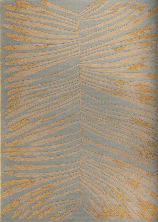 Acsento SalernoCaramel Vloerkleed 160 x 230 cm Orange Grey Rectangular Polypropylene Polyester Acryclic Kitchen Terrace Floral Modern