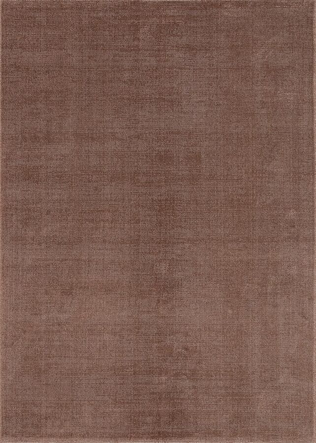 Acsento Tara Deluxe Rust Vloerkleed 240 x 340 cm Orange Rectangular Polyester Microfiber Dining room Living room Plain Industrial Modern