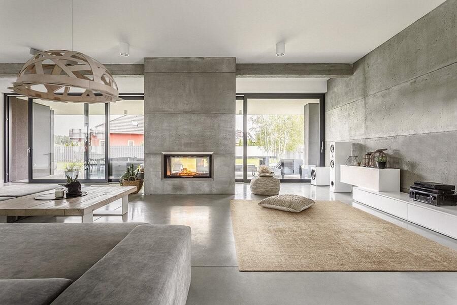 Acsento Grunge Sand Vloerkleed Ø 200 cm Beige Rectangular Round Acrylic Viscose Cotton Polyester Dining room Living room Office Kitchen Abstract Vintage Design Modern