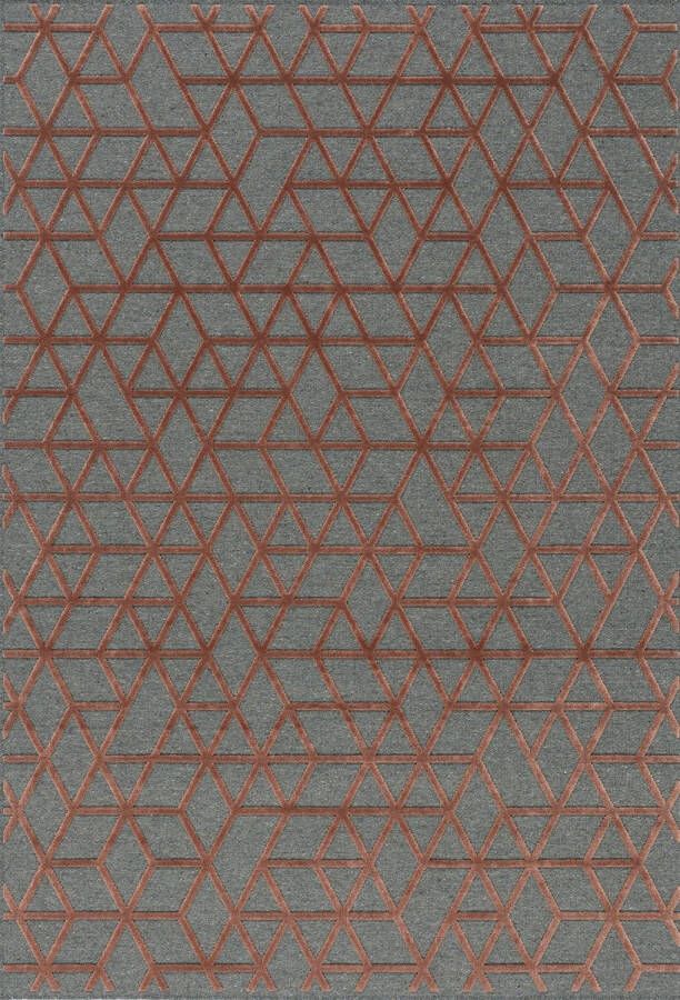 Acsento Vloerkleed Brinker Carpets Chiara 826 Grey Red x 380 cm